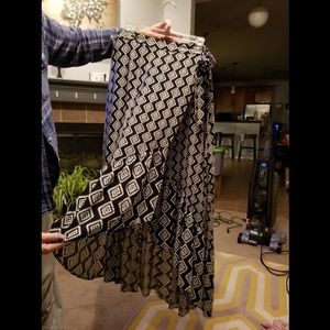 Black and white with pink skirt from torrid